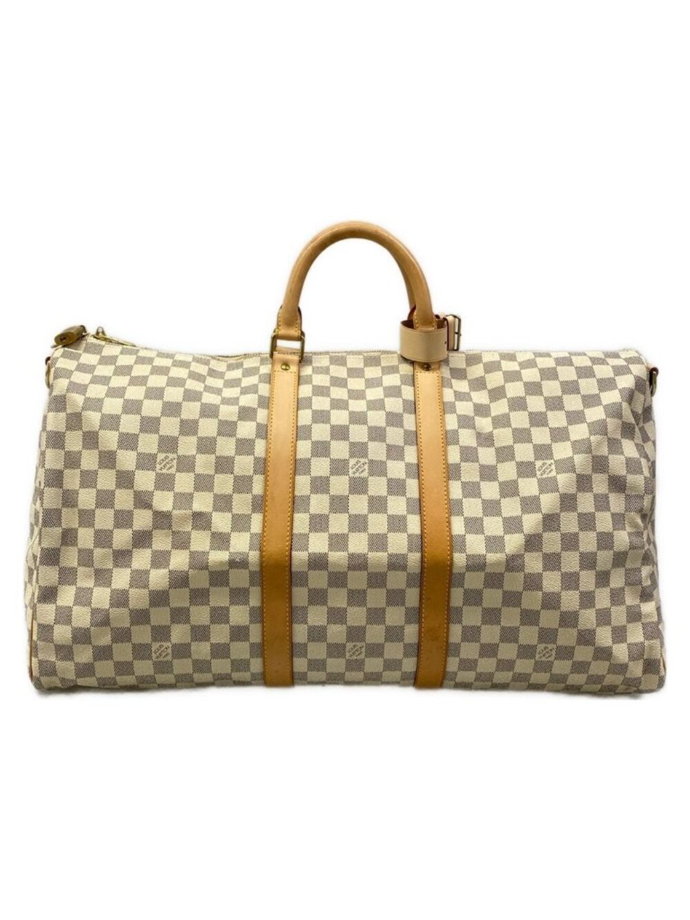 Louis Vuitton Boston Bag Damier Keepall Bandouliere 55 Azur